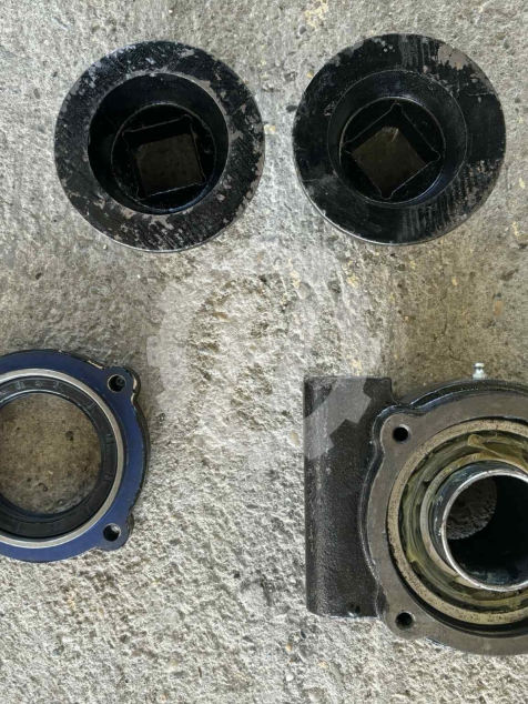 Tárcsás borona, csapágy